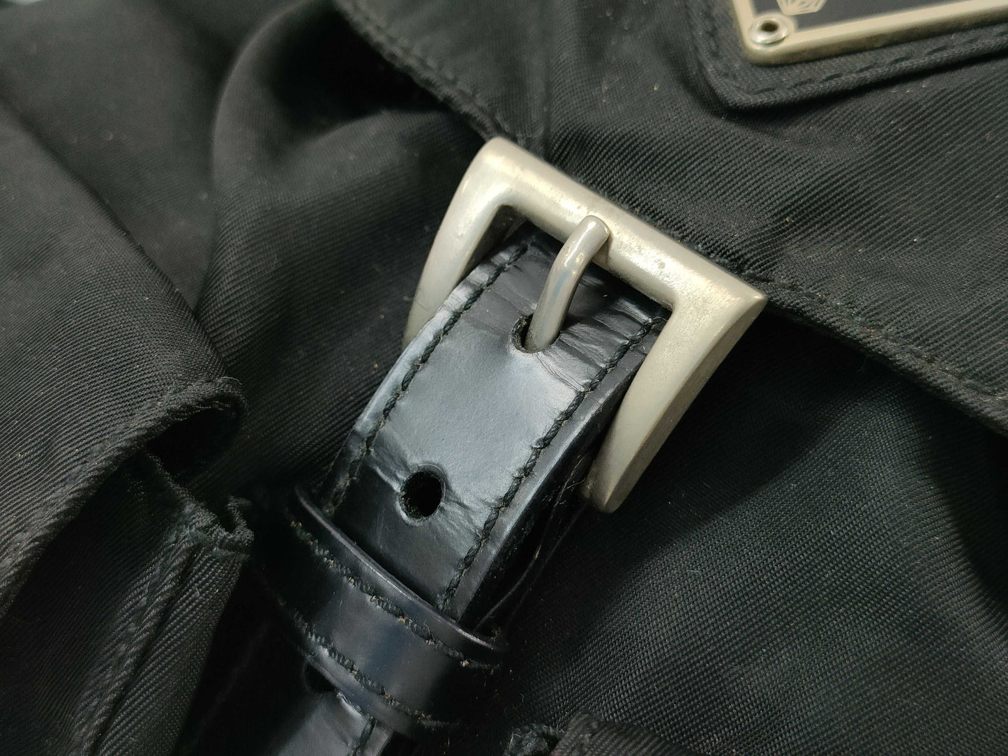 PRADA nylon backpack, black