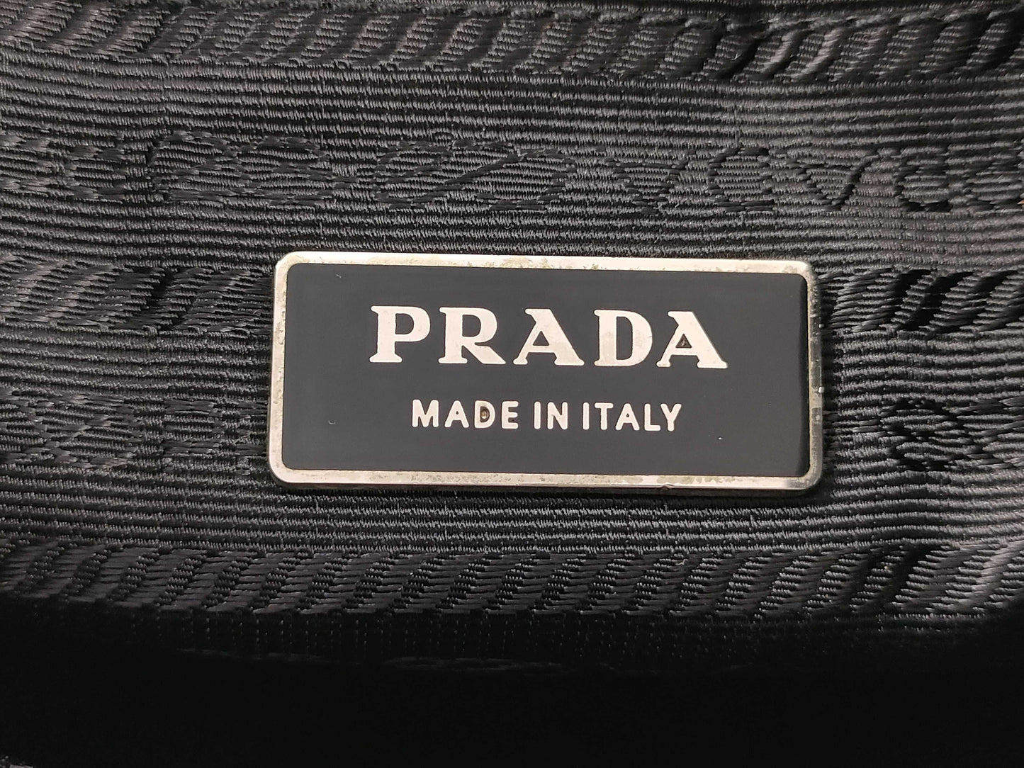 PRADA nylon backpack, black