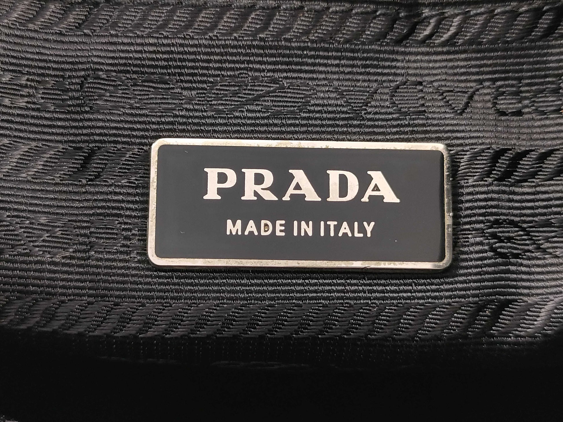 PRADA nylon backpack, black