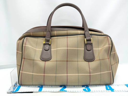 BURBERRY Nova Check Boston Bag