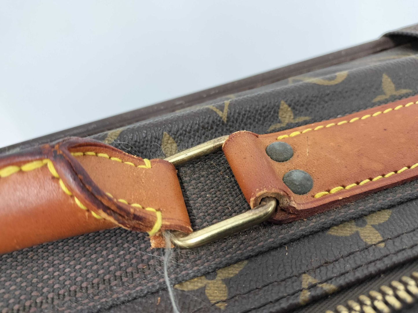 LOUIS VUITTON Monogram Satellite 65 Suitcase