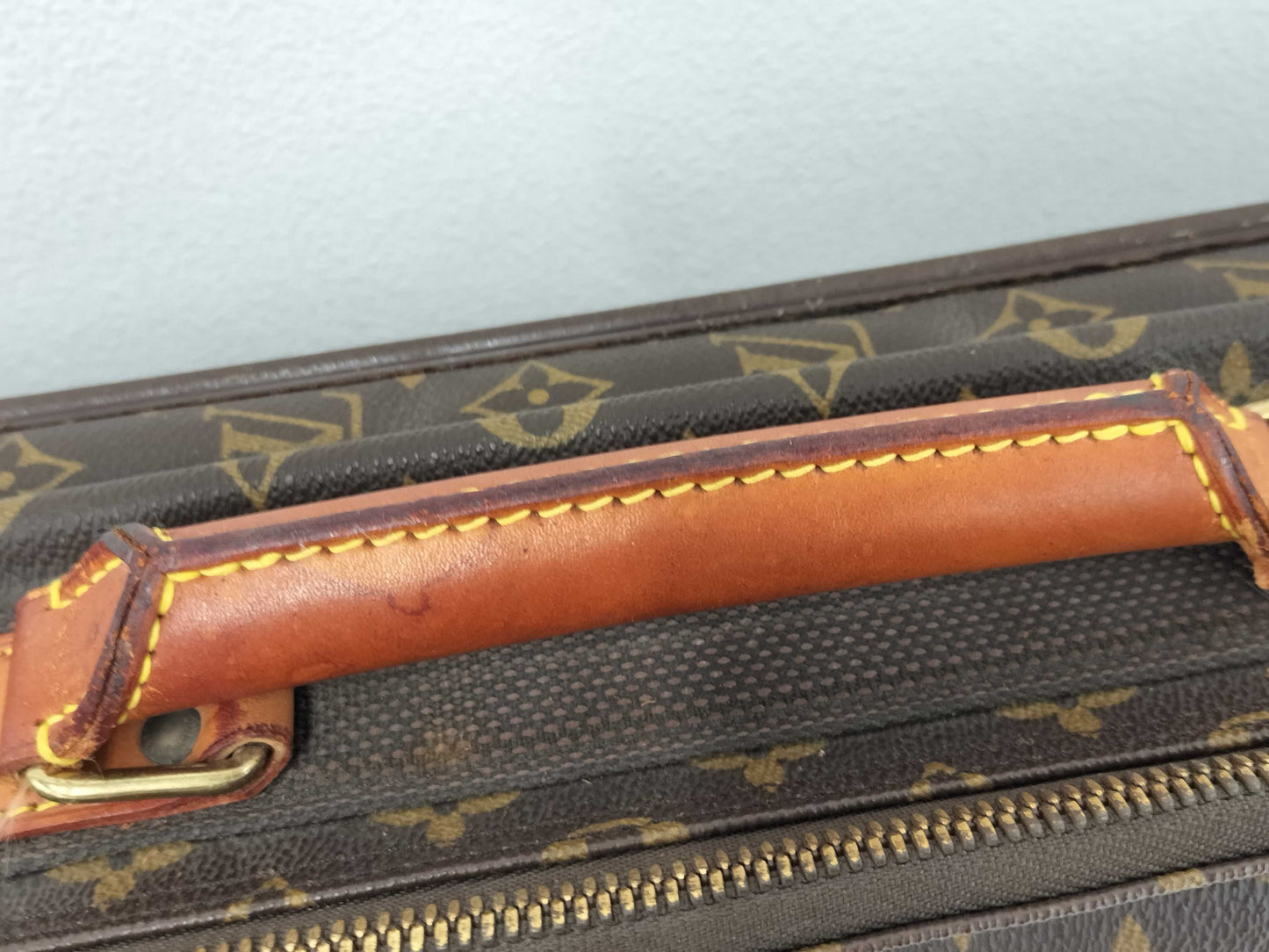 LOUIS VUITTON Monogram Satellite 65 Suitcase