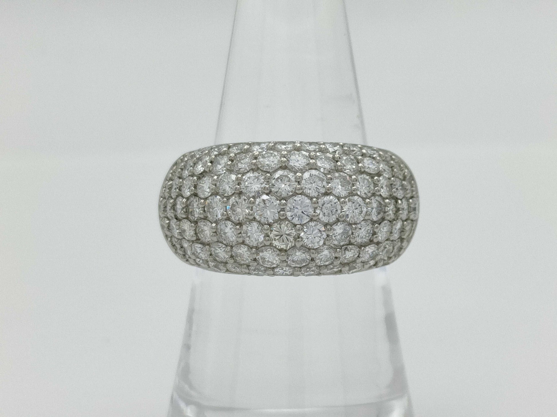 D4.108ct PT900 12.4g Ring 
