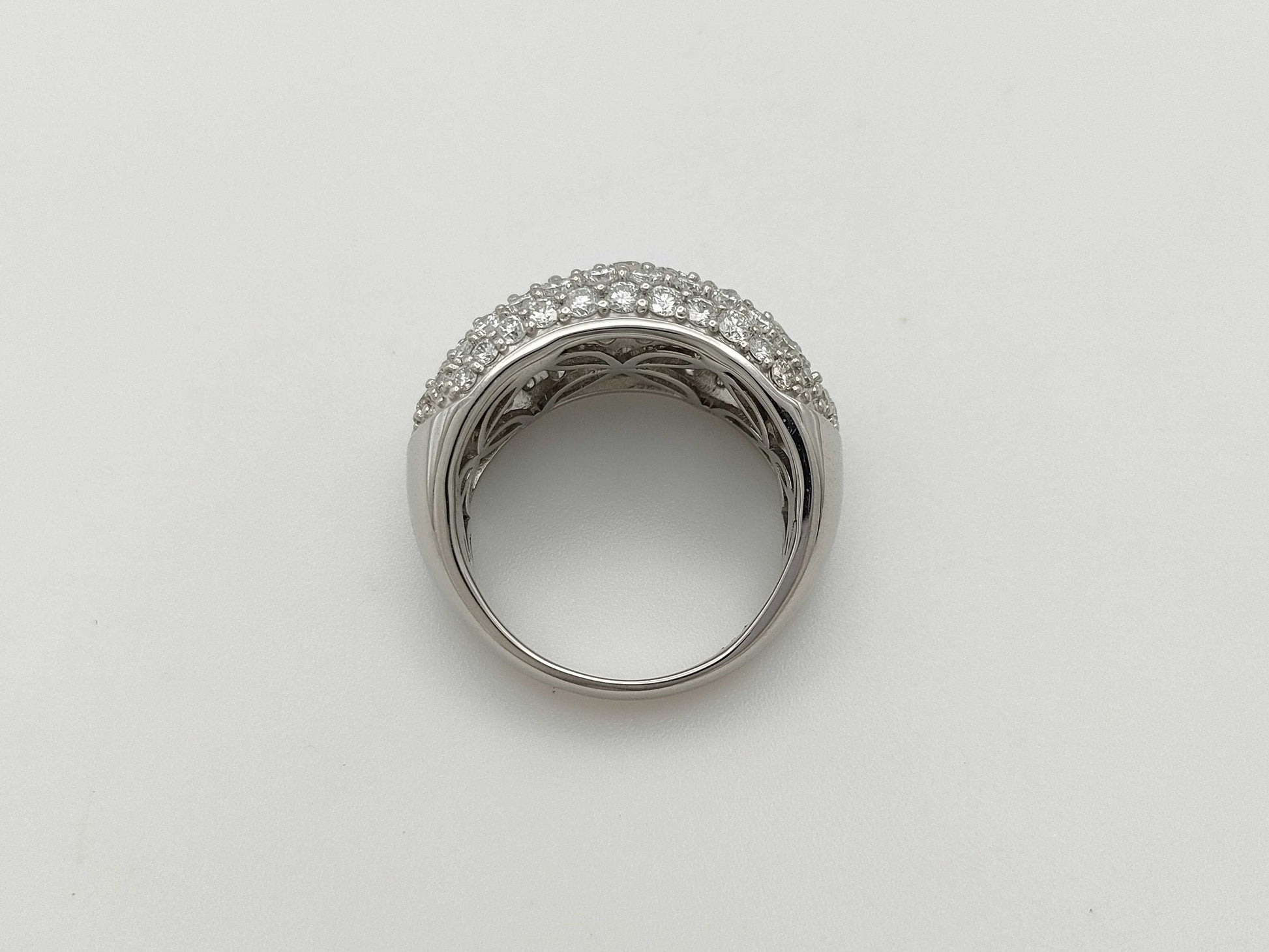 D4.108ct PT900 12.4g Ring 