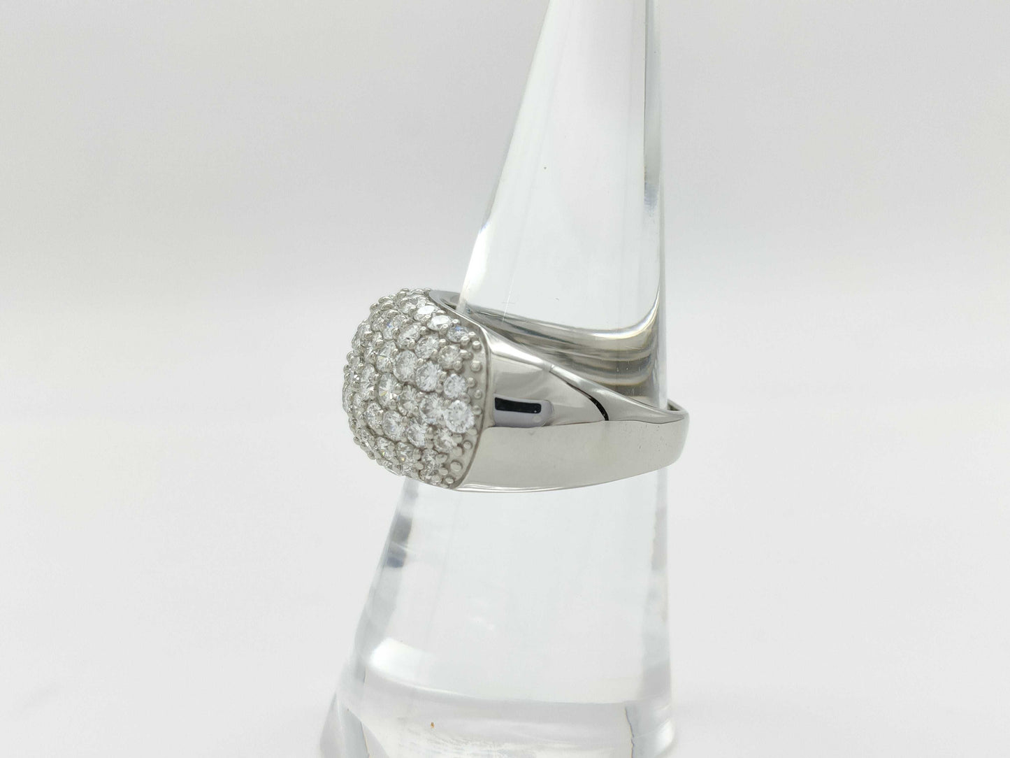 D4.108ct PT900 12.4g Ring 