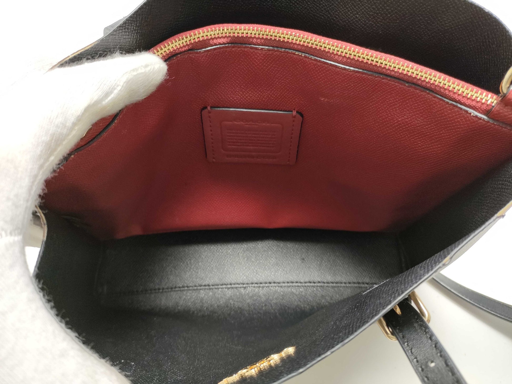 COACH Signature C4250 2-Way Shoulder Bag