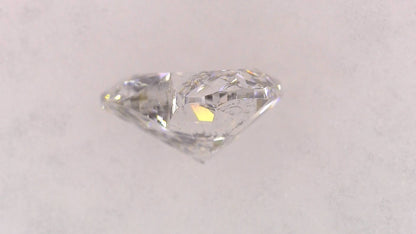 0.360ct F I-1 ****/GD/GD FAINT NATURAL 4.70-5.06X2.47mm HS Diamond Loose