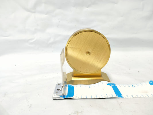 Tiffany & Co. Atlas Table Clock, Gold, Body Only, Non-Working