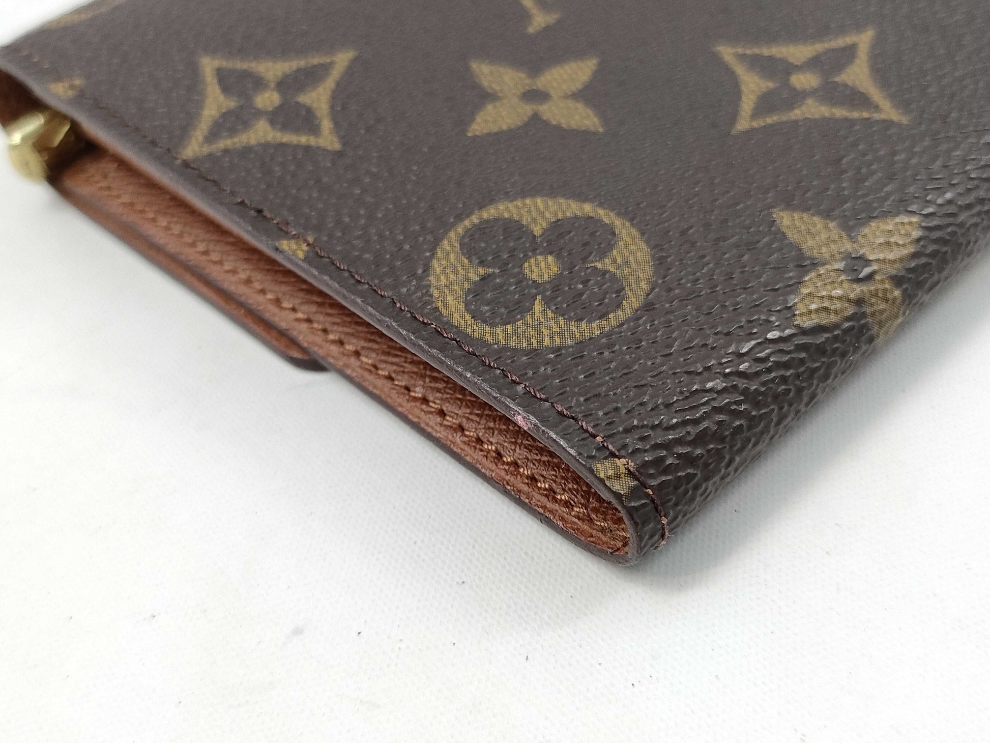 LOUIS VUITTON Monogram Old Portefeuille Sarah Wallet