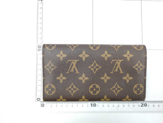 LOUIS VUITTON Monogram Old Portefeuille Sarah Wallet