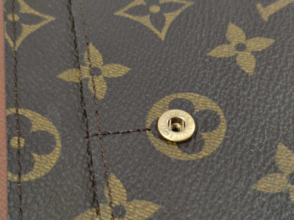LOUIS VUITTON Monogram Old Portefeuille Sarah Wallet