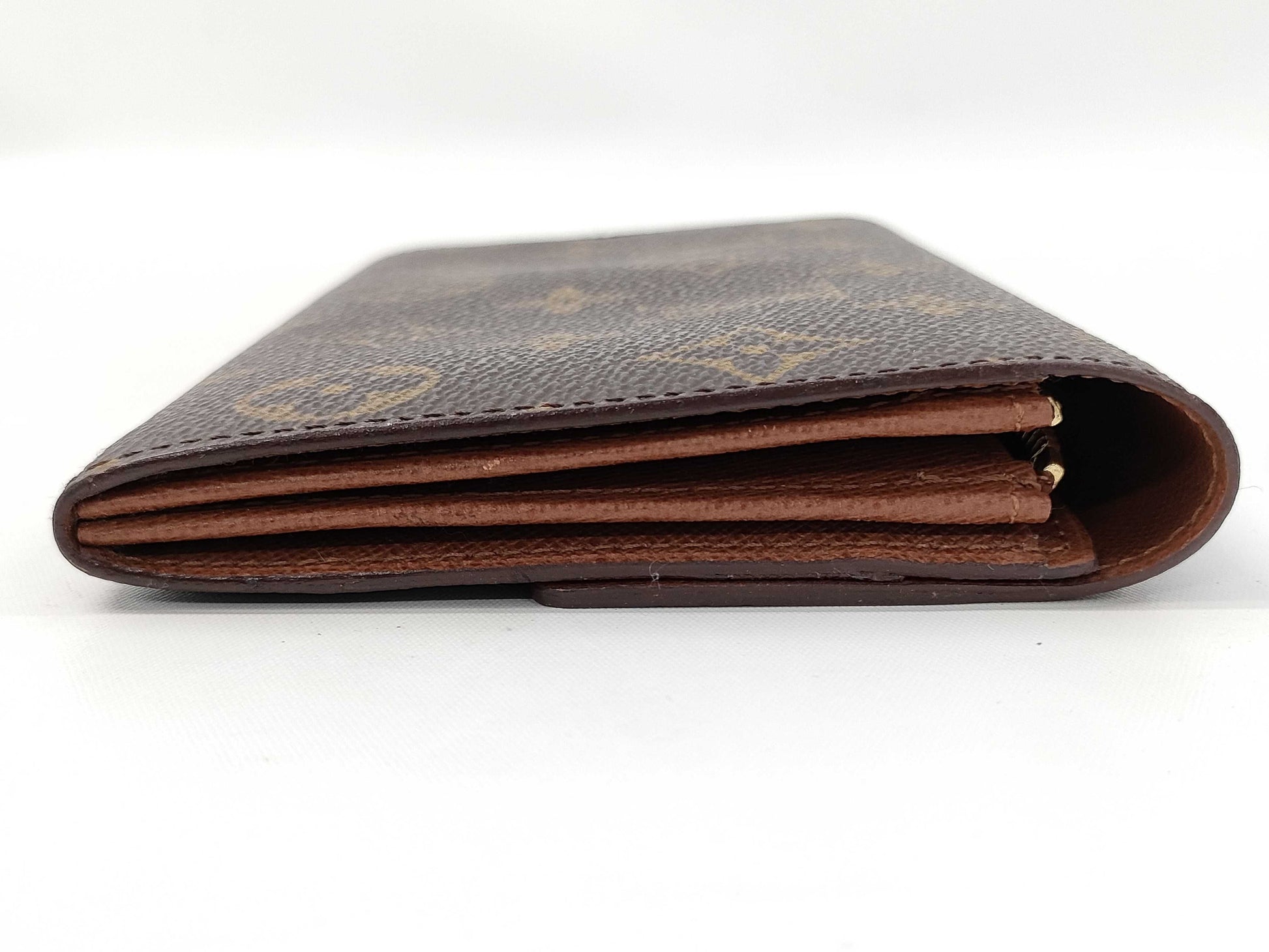LOUIS VUITTON Monogram Old Portefeuille Sarah Wallet