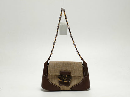 Valentino Garavani Plastic Chain Shoulder Bag