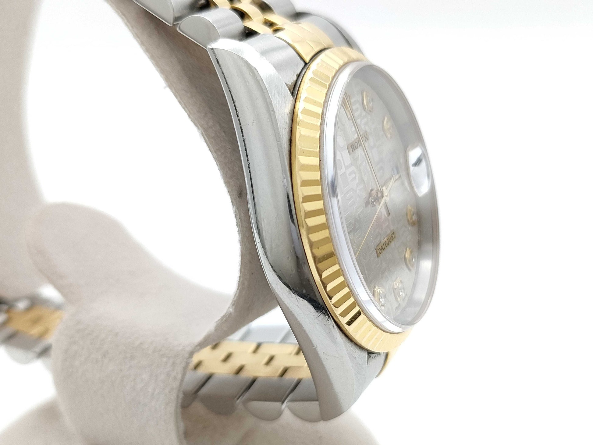ROLEX 16233G U574920 Silver Horicon Boys' Watch