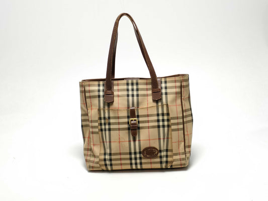 BURBERRY Nova Check/BALLY Canvas Print Bag*2 Tote Bag