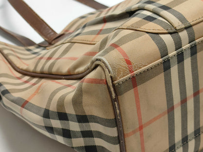 BURBERRY Nova Check/BALLY Canvas Print Bag*2 Tote Bag