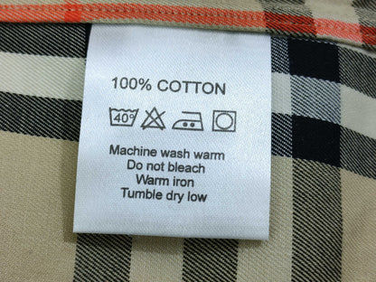 BURBERRY Check Pattern Shirt