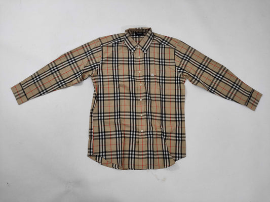 BURBERRY Check Pattern Shirt