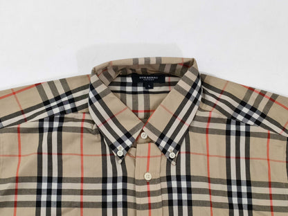 BURBERRY Check Pattern Shirt