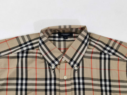 BURBERRY Check Pattern Shirt