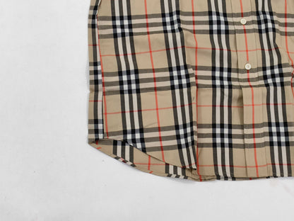 BURBERRY Check Pattern Shirt