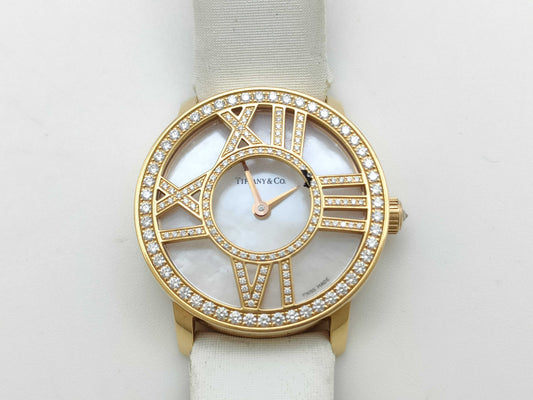 Tiffany & Co. Z1900.10.30E91A40B T00001712 Quartz 18K Gold Women's Watch