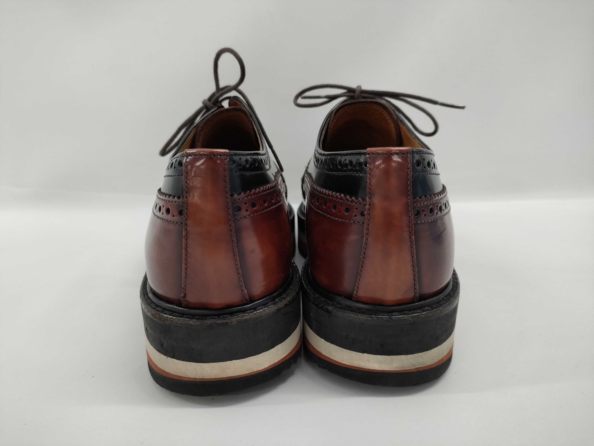 PRADA Patent Tip Business Shoes