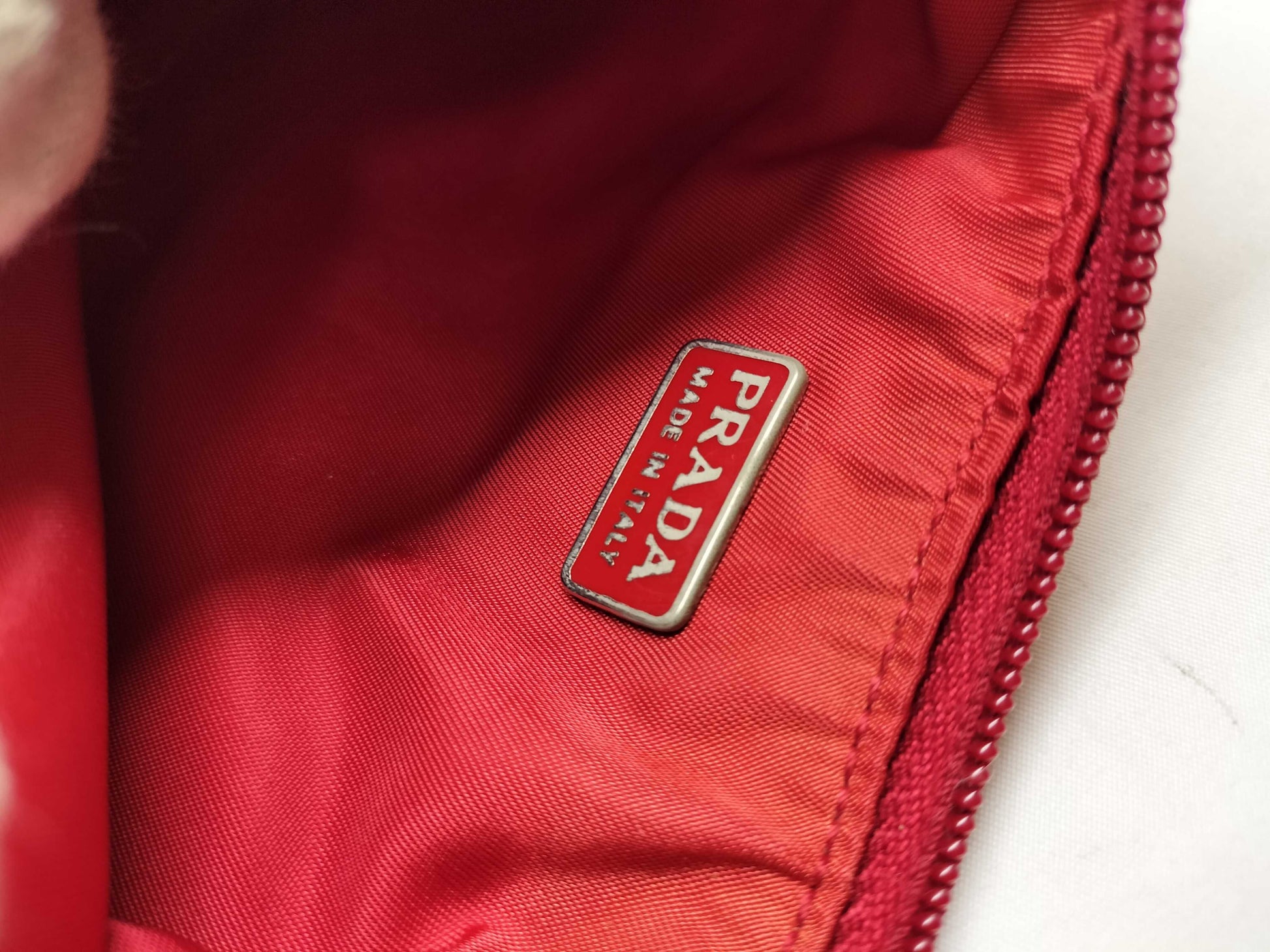 PRADA Sport Canvas Pouch