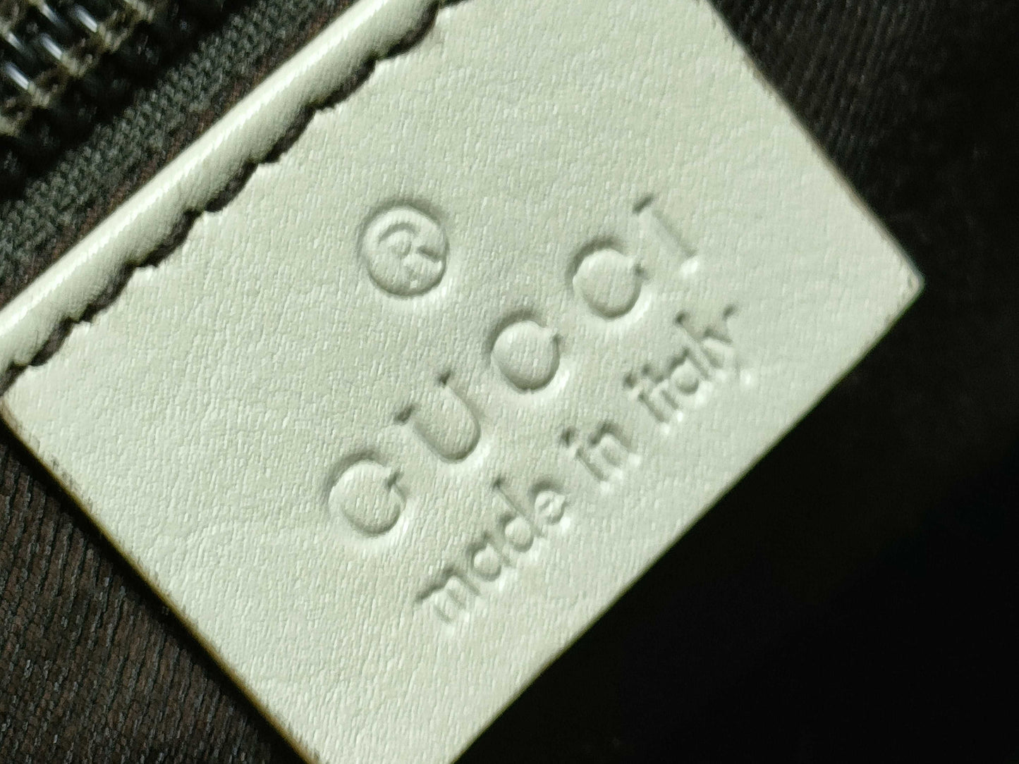 GUCCI GG canvas shoulder bag