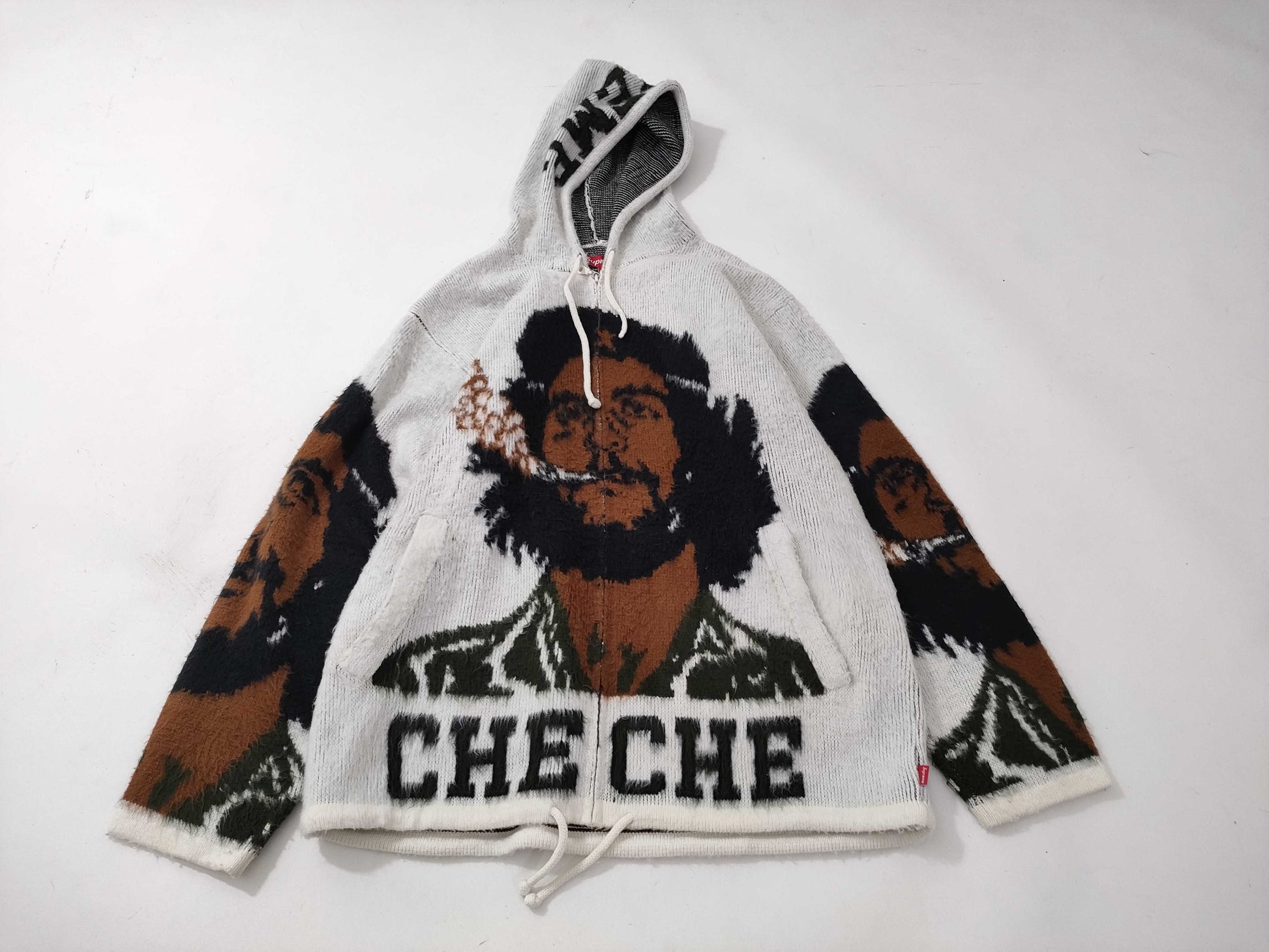 Supreme Che Guevara Logo Zip Sweater Hoodie Long Sleeve X Logo Other Apparel
