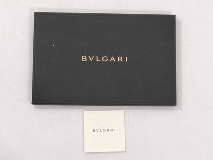 BVLGARI Balloon Print Silk Scarf Black x Yellow Scarf