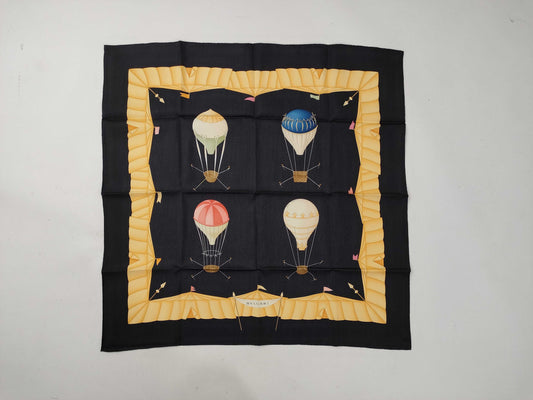 BVLGARI Retro Design Silk Scarf