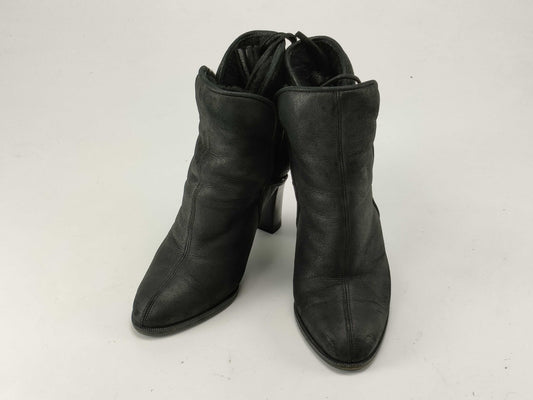 CHANEL Coco Black Fur Other Shoes
