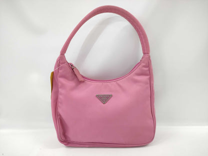 PRADA Nylon Mini Handbag Pink Handbag