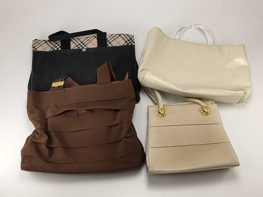 Salvatore Ferragamo Prada/Burberry/Ferragamo*2 Bag Set Handbag