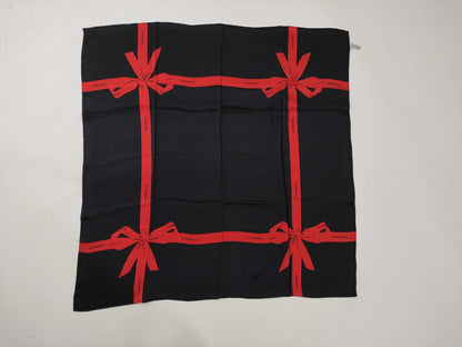CHANEL ribbon scarf scarf