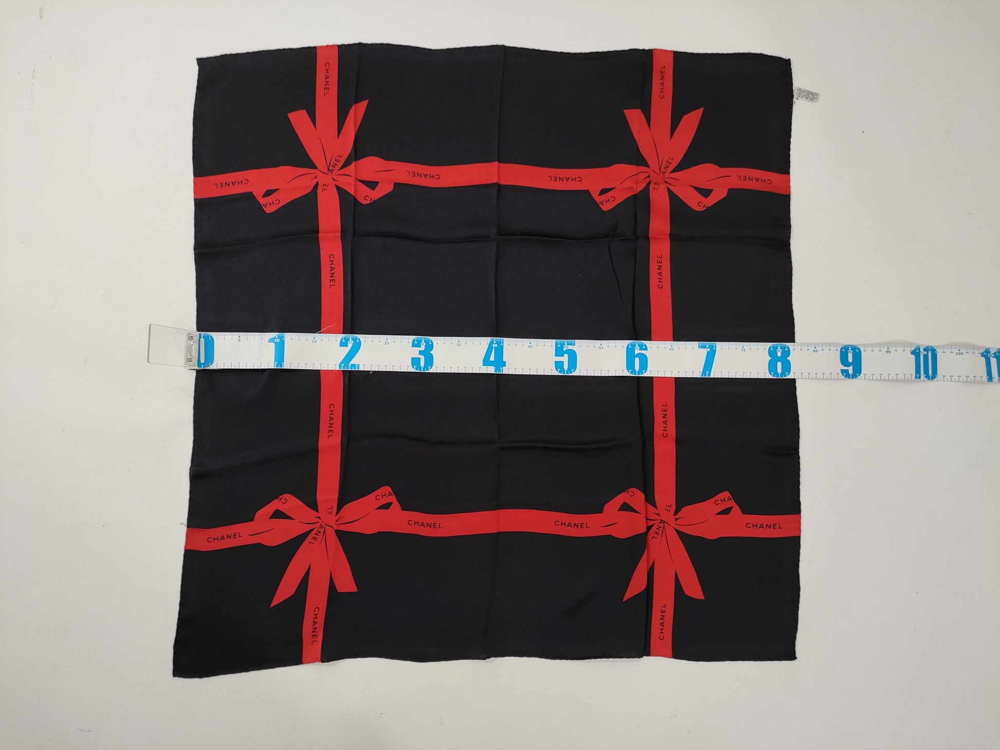CHANEL ribbon scarf scarf