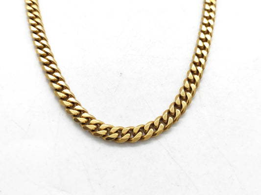 6-sided single 18K gold Kihei necklace, 50.8g 