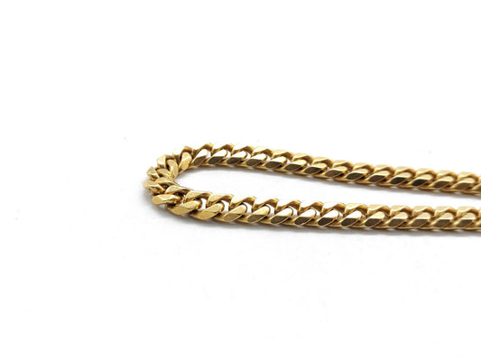6-sided single 18K gold Kihei necklace, 50.8g 