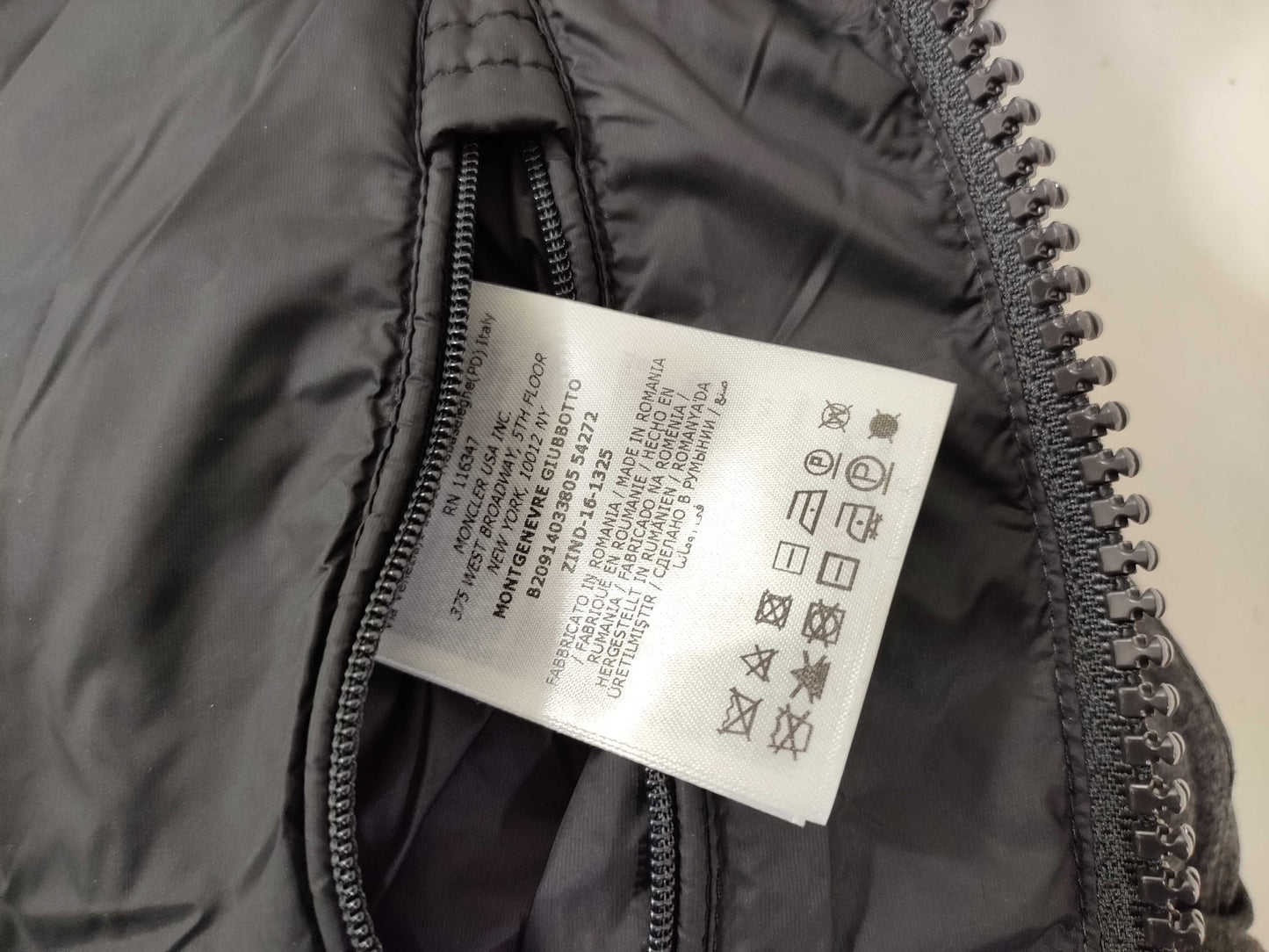MONCLER Wool Down Montgenevre Coat