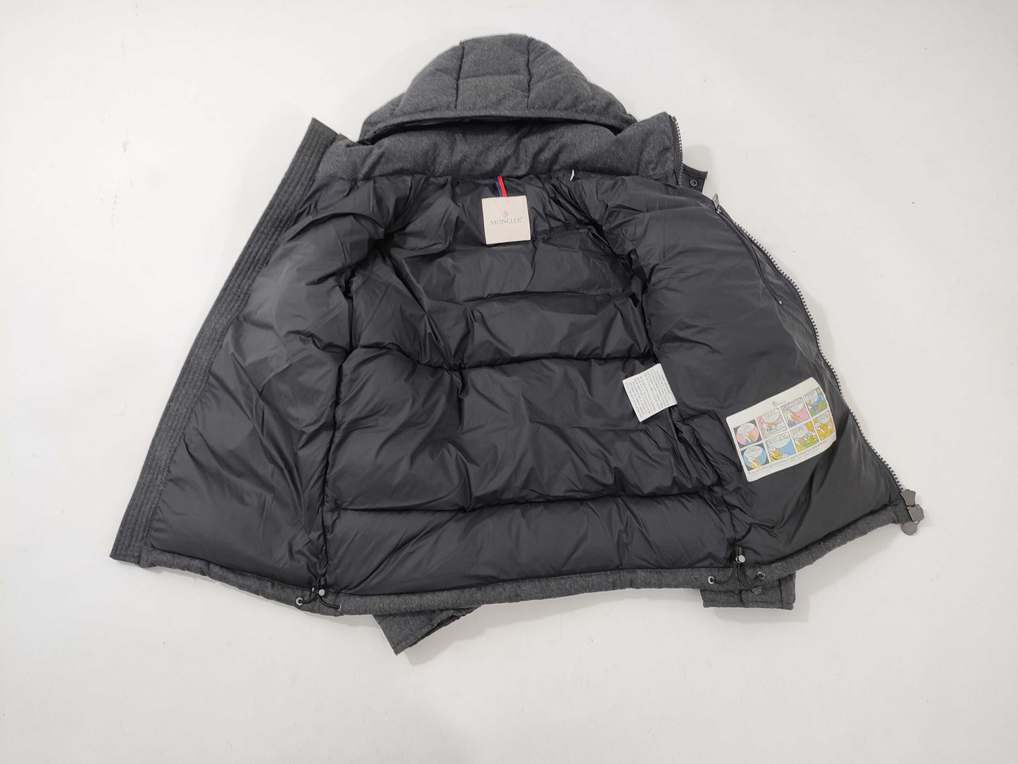 MONCLER Wool Down Montgenevre Coat