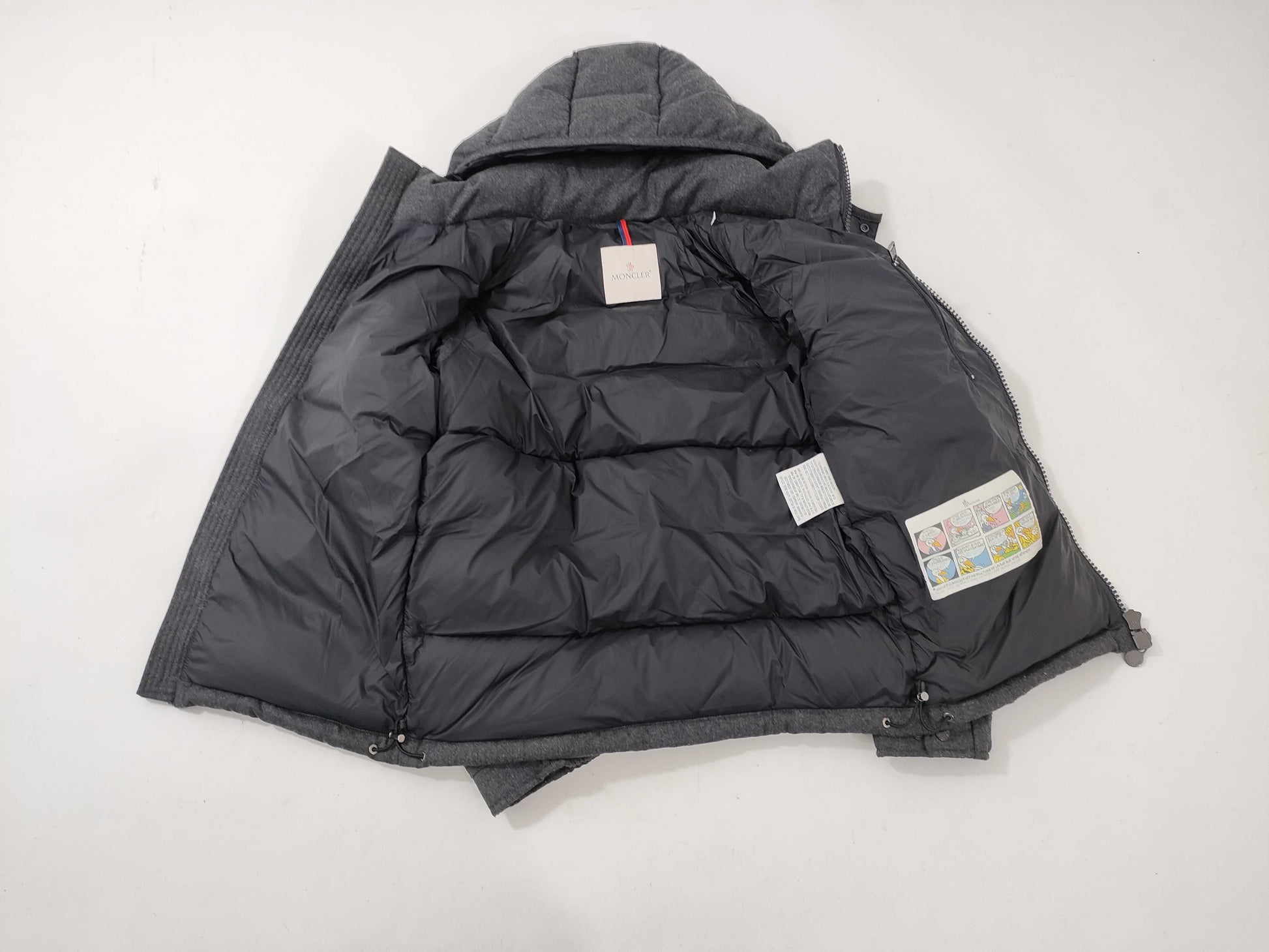 MONCLER Wool Down Montgenevre Coat