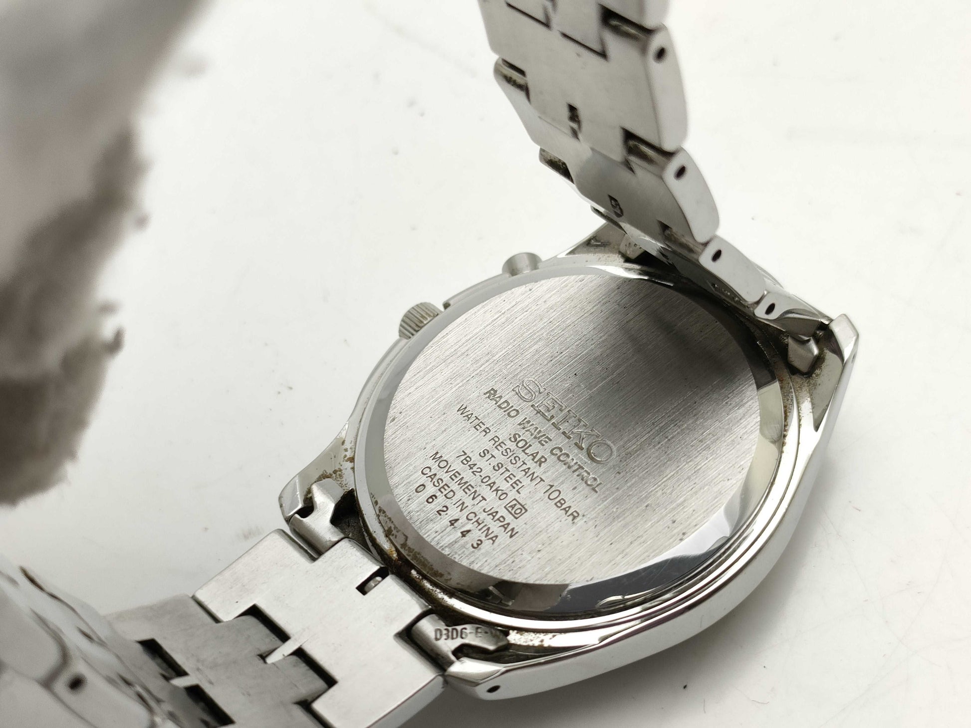 SEIKO 7B42-0AK0 Solar Men's Watch