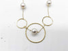 TASAKI Station Akoya Pearl Diameter Approx. 9.1-9.8mm K18 17.3g Necklace 