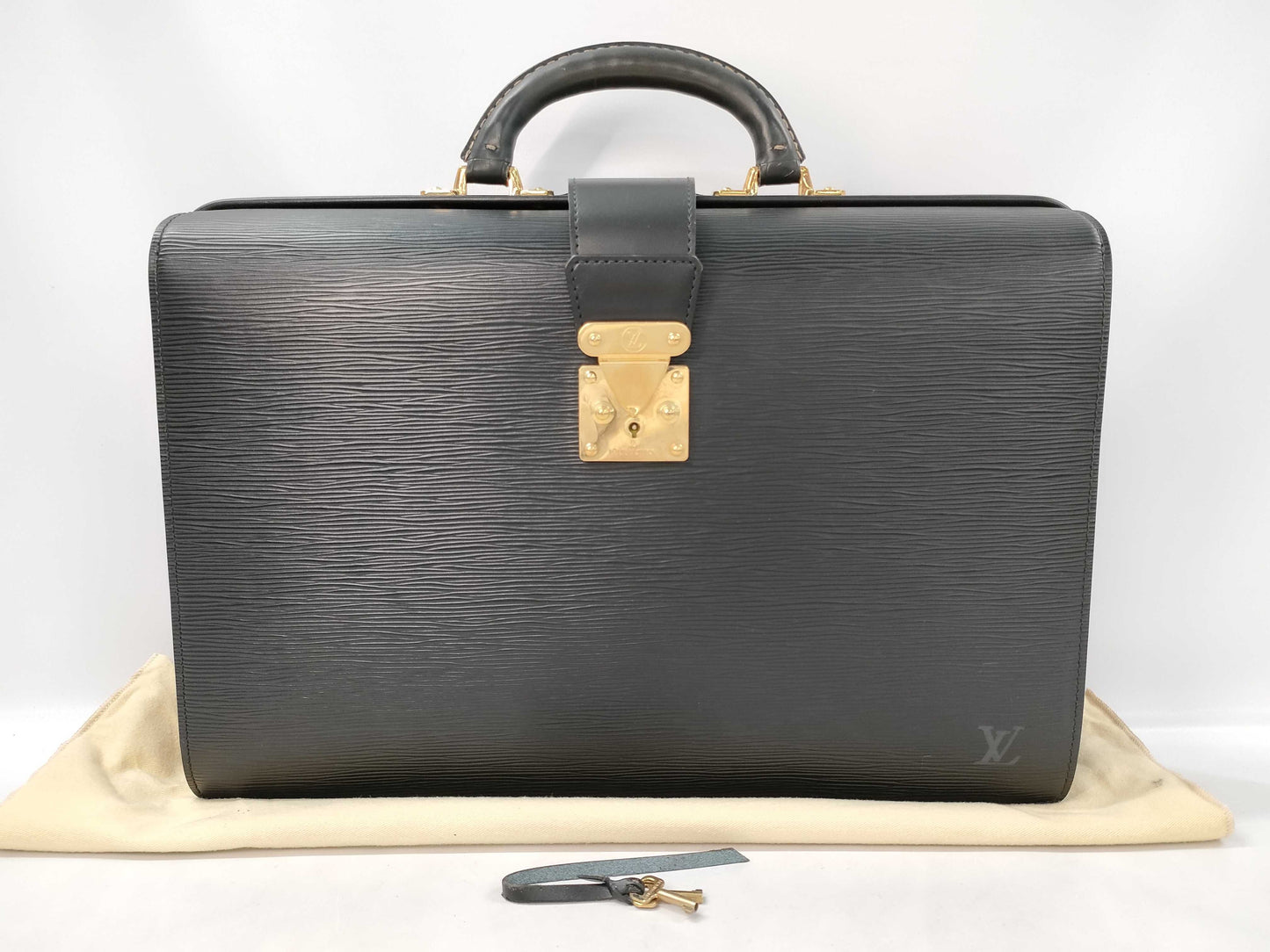 LOUIS VUITTON Epi Serviette Business Bag
