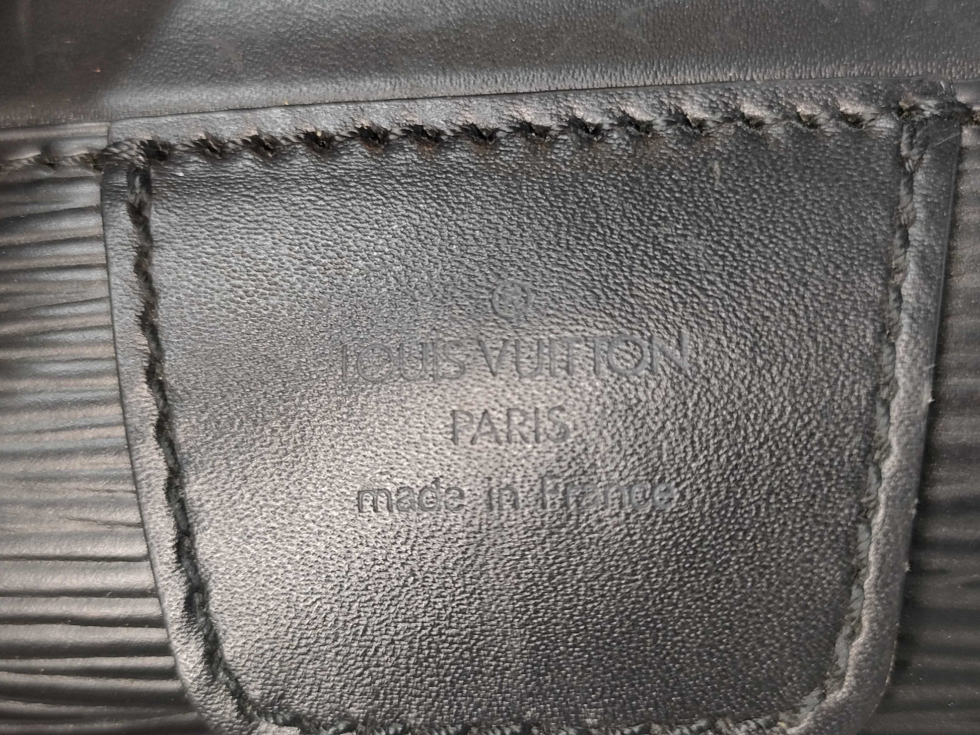 LOUIS VUITTON Epi Serviette Business Bag