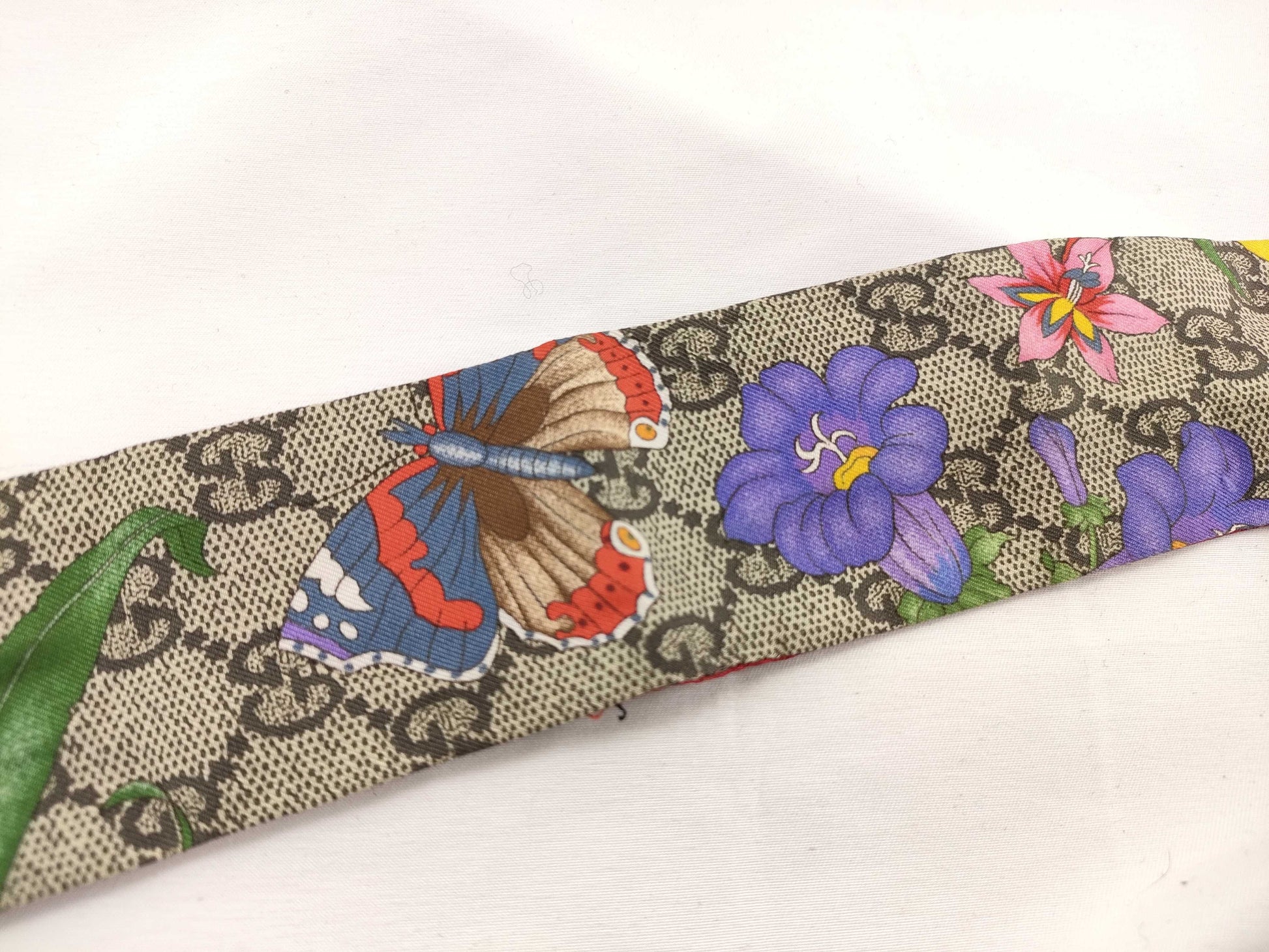 GUCCI GG GG/Floral scarf