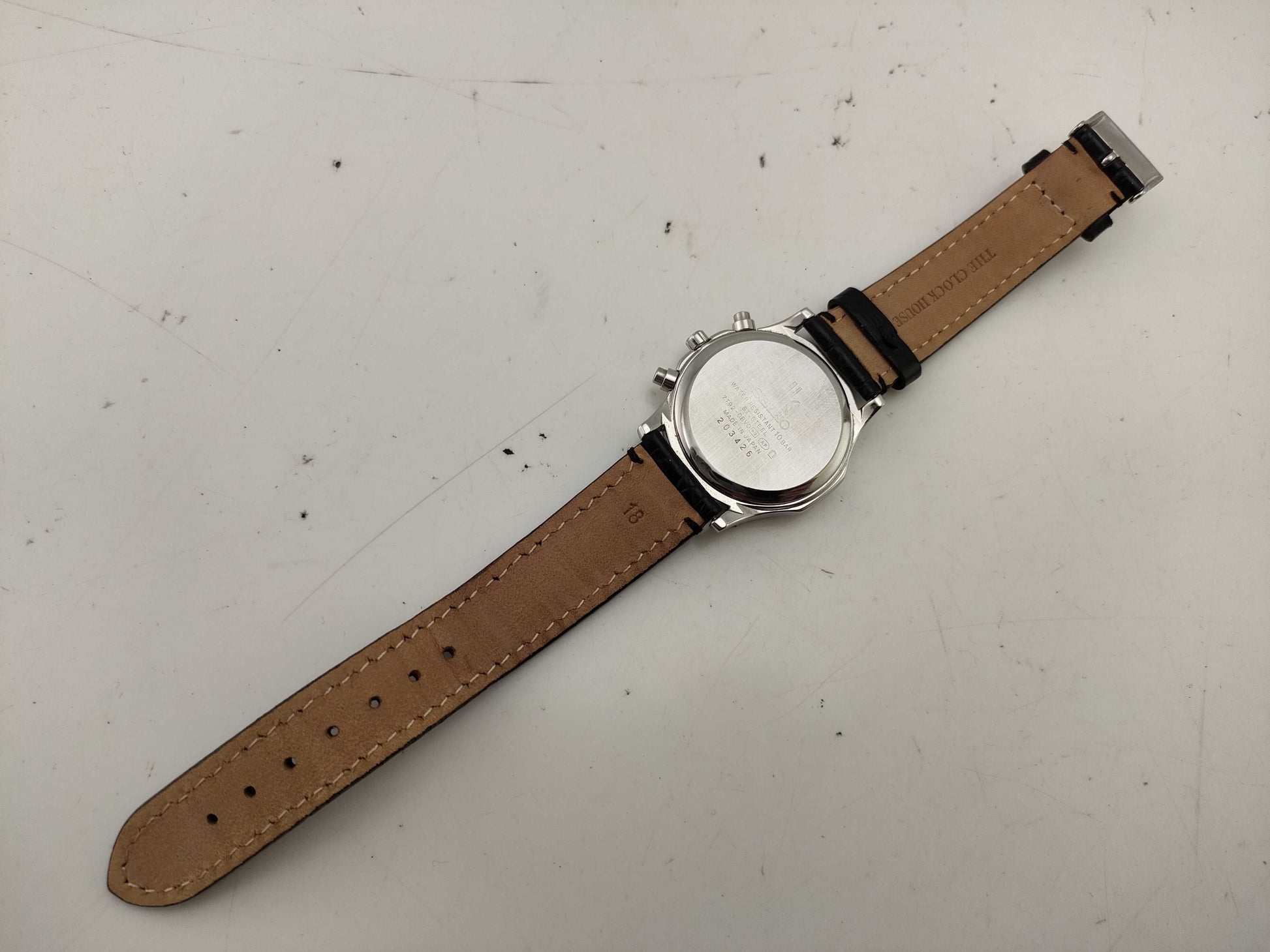 SEIKO Women's Quartz Watch with Shell Dial and Aftermarket Strap, Unused, Boys' Watch