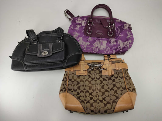 COACH Signature 3-Piece Handbag