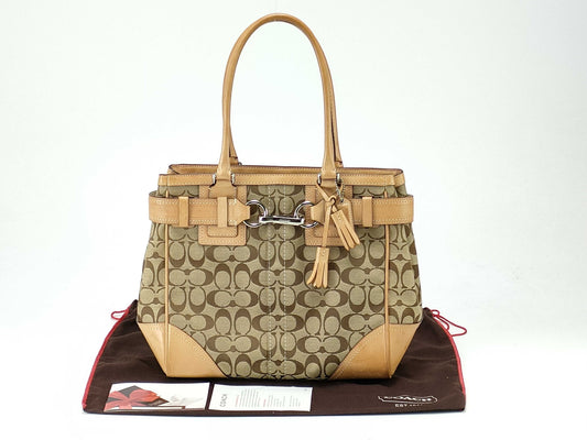 COACH Signature 3-Piece Handbag